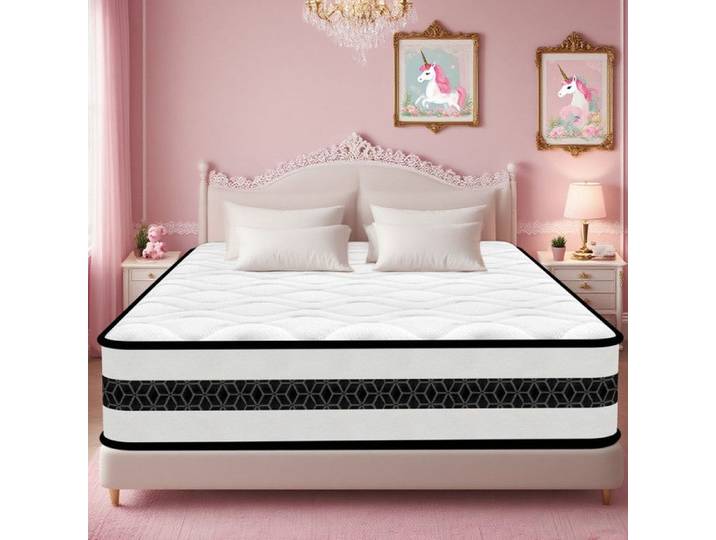 Matelas 140x190 Ép 25 cm Matelas Hybride