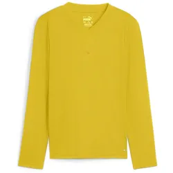 PUMA teamGOAL Baselayer Langarmshirt Kinder 07 - faster yellow/sport yellow 140