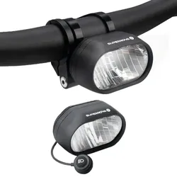 Dynamo-Scheinwerfer M99 DY PRO, Supernova, schwarz, Stand-/Fernlicht, 200 lx, Supernova, V-M99DYP-MBLK