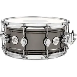 DW Design Series 14" x 6,5" Snare Drum Black Nickel over Brass