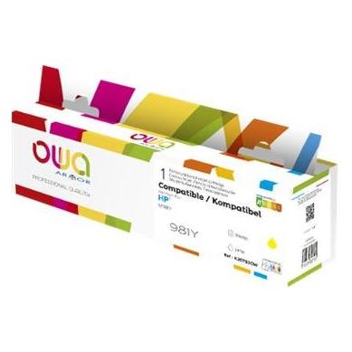 Armor OWA OWA Tinte kompatibel zu HP 981Y Y yellow L0R15A (Y) (K20793OW)