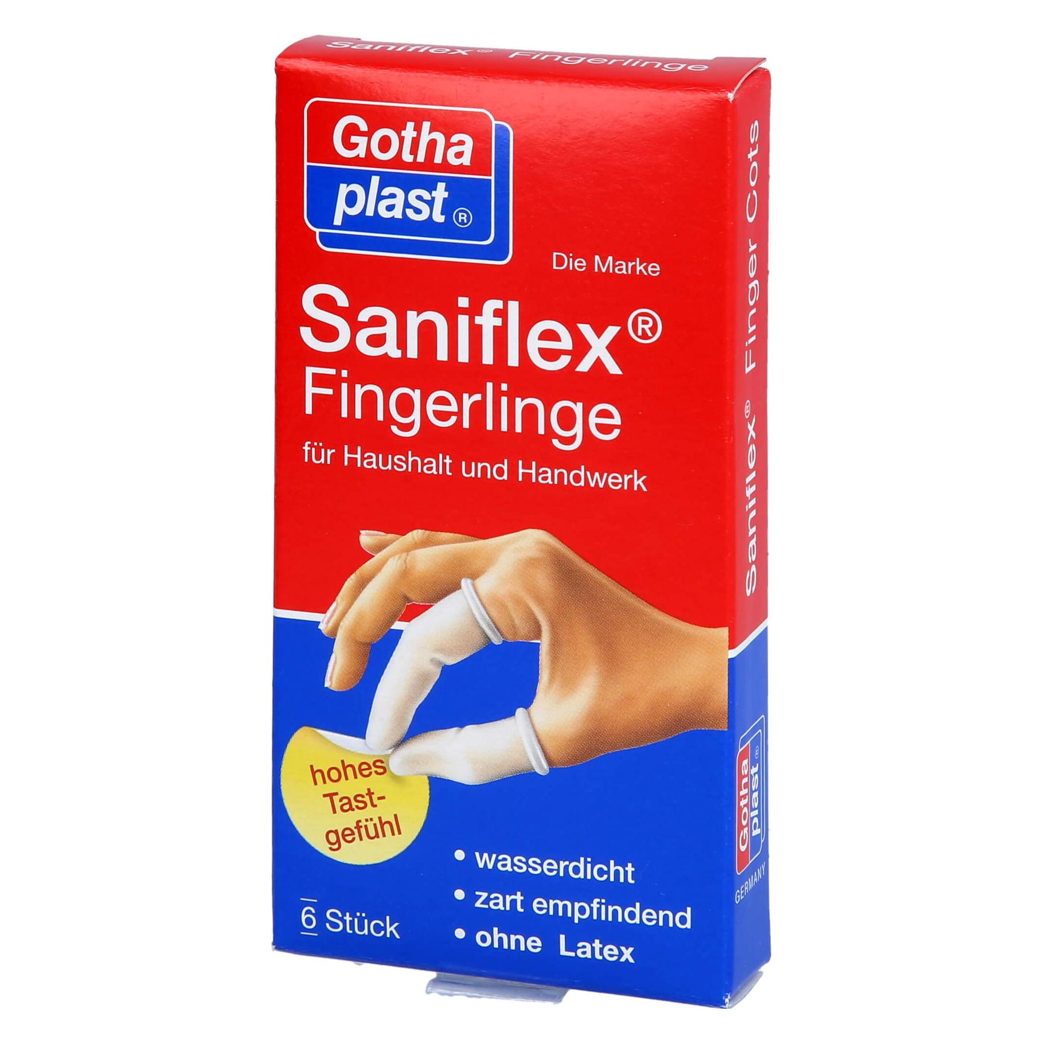 Gothaplast 6 Fingerkuppenpflaster Saniflex 433381 beige (6x) (433381)