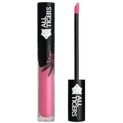 All Tigers, Lippenstift + Lipgloss, Liquid Lipstick matt vegan und natürlich (Pink)