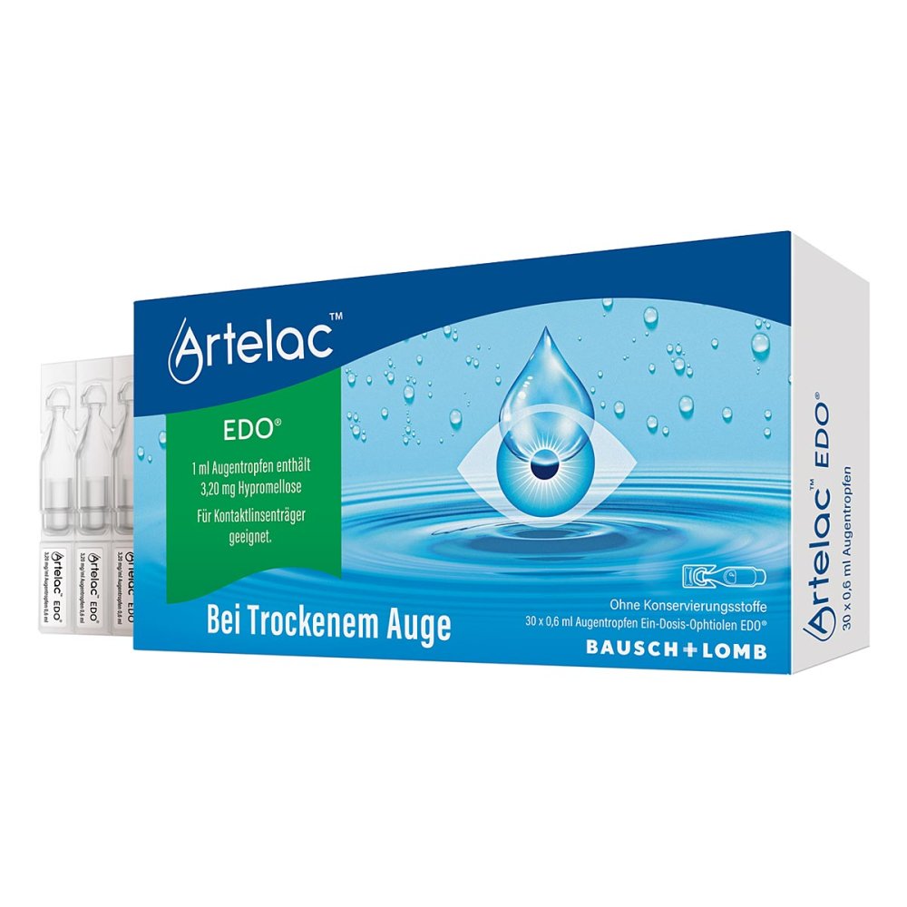 Dr. Gerhard Mann Artelac EDO Augentropfen, Tränenersatzmittel 07617583