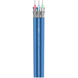 Videokabel SC-Altera Split; Video: 3 x 0,66; PVC; 18 x 6,2 mm; blau