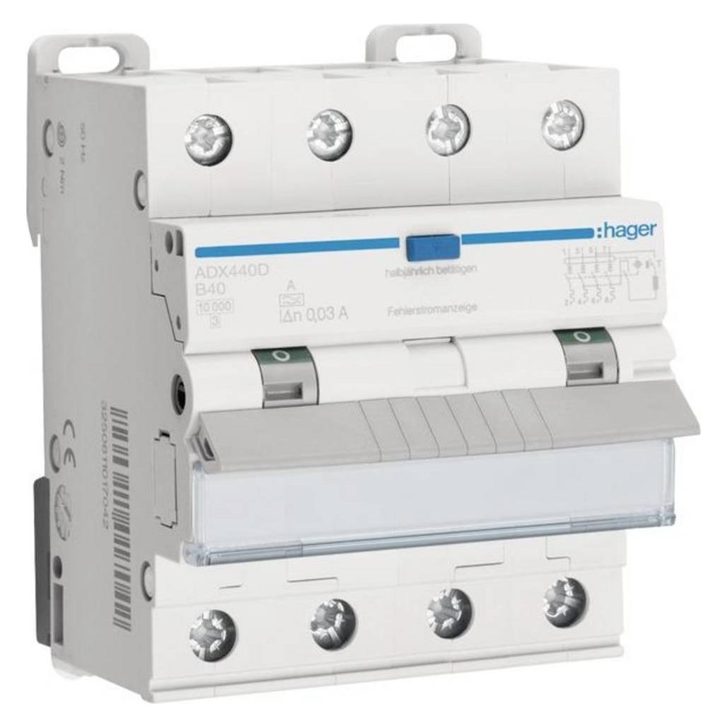 Hager FI/LS-Schalter (ADX440D)
