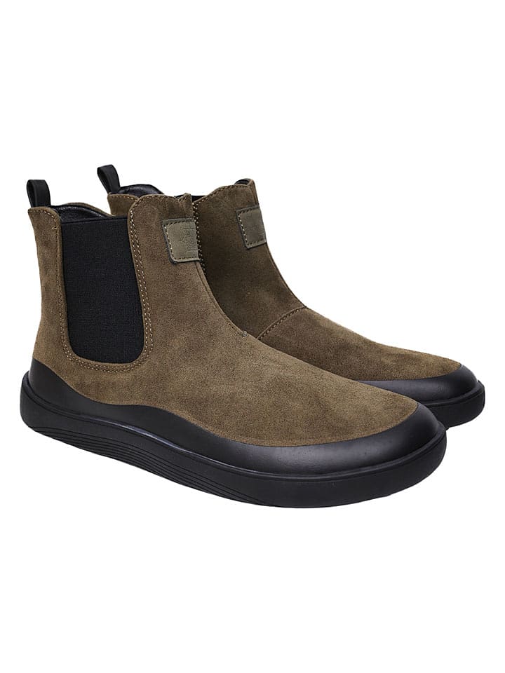 avance shoes Barfußschuhe in Khaki - 39
