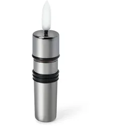 Tchibo - LED-Flaschenverschluss »Kerze« - silber