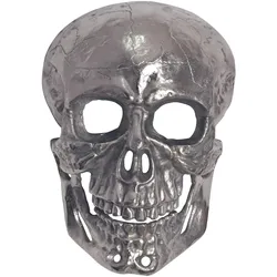 WOHNLING WL7.203 Deko Totenkopf Silber