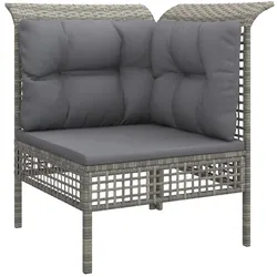 vidaXL, Gartenlounge, Casonica (3x Eckteil + 3x Mittelteil)
