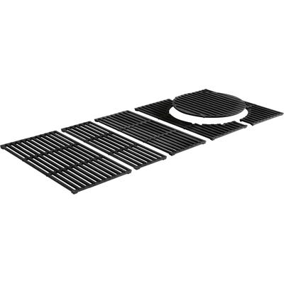 Grillrost ENDERS "Switch Grid Hyde 6", schwarz, B:42cm H:7cm L:96cm, Emaille, Grillroste