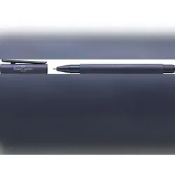 Faber Castell Tintenroller Neo Slim Alu dunkelblau 0,5 mm