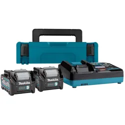 Makita, Werkzeugakku + Ladegerät, Power Source Kit (40 V)