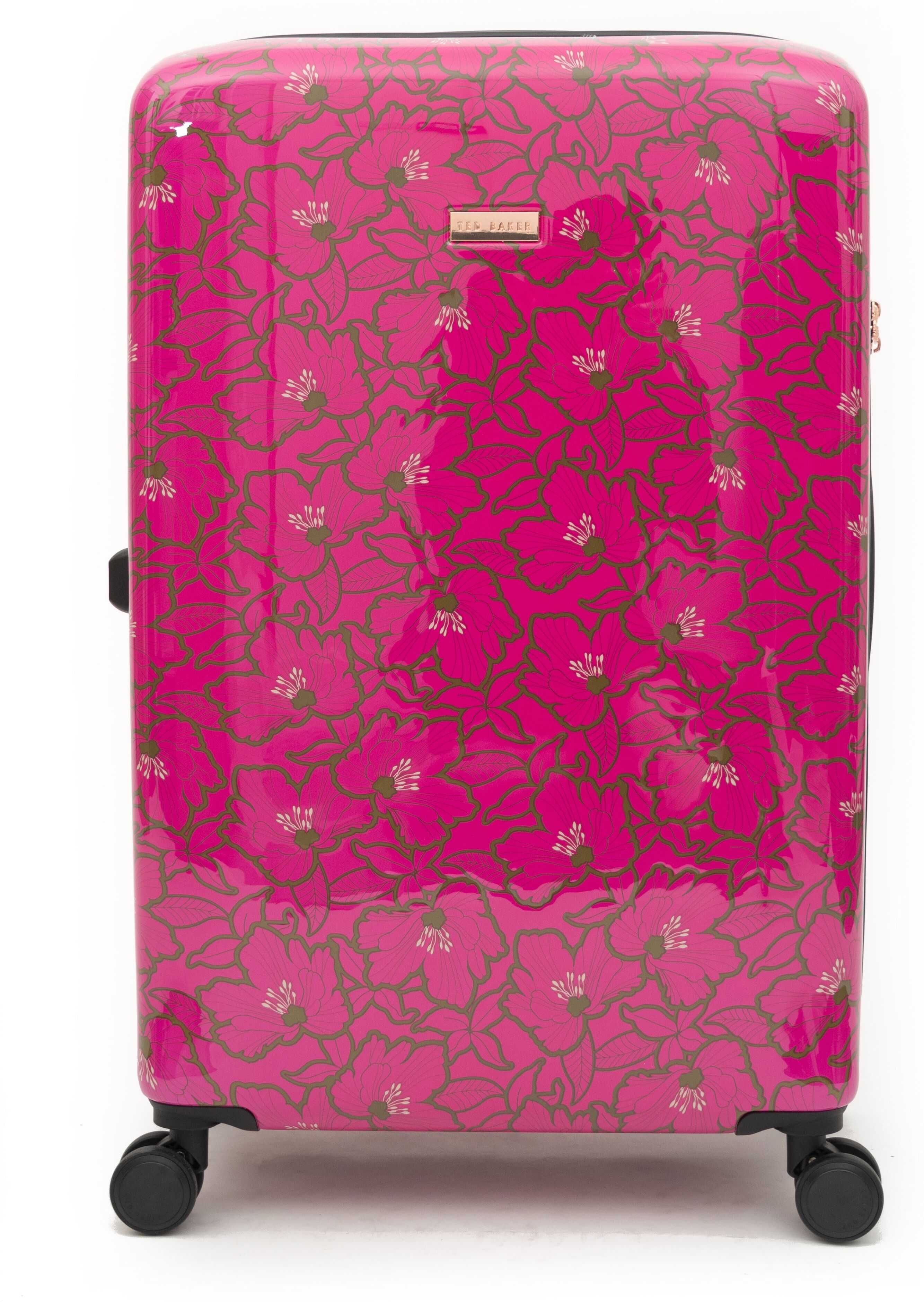 Ted Baker Amber Floral 77cm 4-Wheel Large Suitcase - Amber Floral
