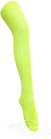 Strumpfhose "Glitter", neongrün