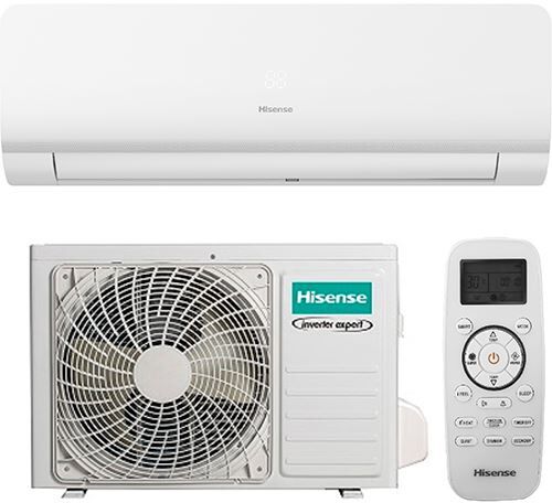 Hisense Ar Condicionado Fixo  KC25YR03  18m²  9000 BTU/h  A++  Branco