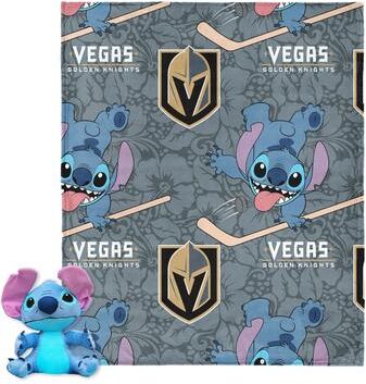 NHL Slapstick Stitch Hugger Pillow & Silk Touch Throw Blanket Set