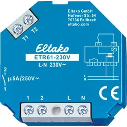 Eltako Trennrelais 230V 1Schl.5A/250VAC ETR61-230V