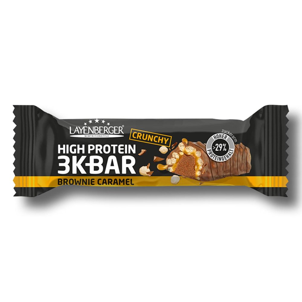 Layenberger Nutrition Group GmbH Layenberger 3K Protein Bar Crunchy Brownie Caramel 16924083