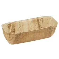 Natureko Rechteckige Körbchen aus Palmblatt 18 x 8,5 x 4,5 (300 Einheiten)