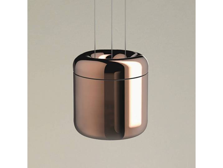 Serien Lighting Designer Hängeleuchte Cavity Suspension S, dimmbar, bronze / altmessing, für Wohn- / Esszimmer, Aluminium, Design