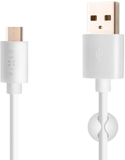 Fixed - USB-A til USB-C Kabel - 1m - Hvid