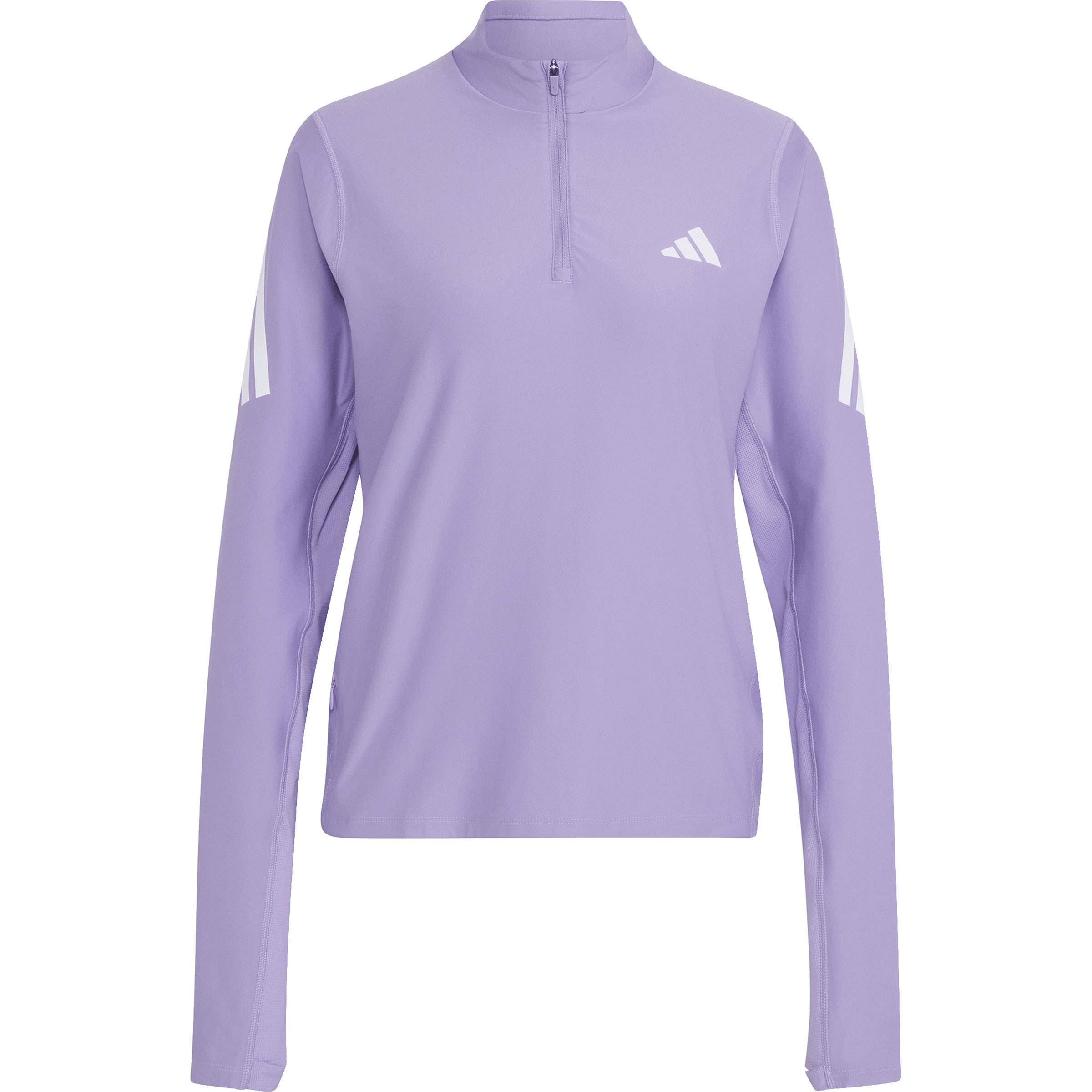 adidas Adi365 /// Zip Damen Longsleeves lila Größe S Laufen | Training & Fitness Schnell trocknend