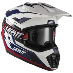 Leatt, Motorradhelm, Motorradhelm mit Brille Adv 7.5 Royal (M, 57 - 58 cm)