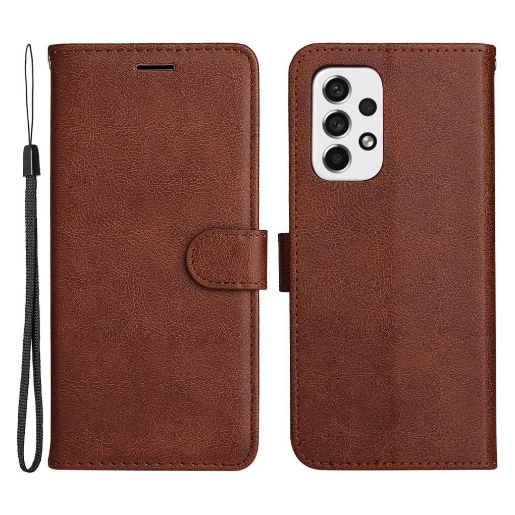 Cover-Discount Galaxy A53 5G - Leder Etui Hülle braun (Samsung Galaxy A53 5G) (101243187F)