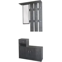 HTI-Line, Garderobe + Kleiderstange, Garderobe