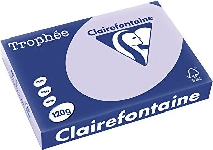 Clairefontaine Kopierpapier Trophée lila DIN A4 120 g/qm 250 Blatt