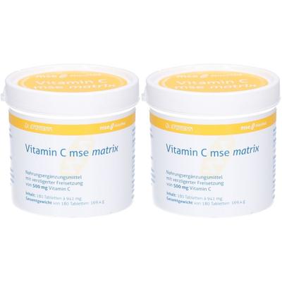 Vitamin C MSE Matrix Tabletten 2x 2x180 St