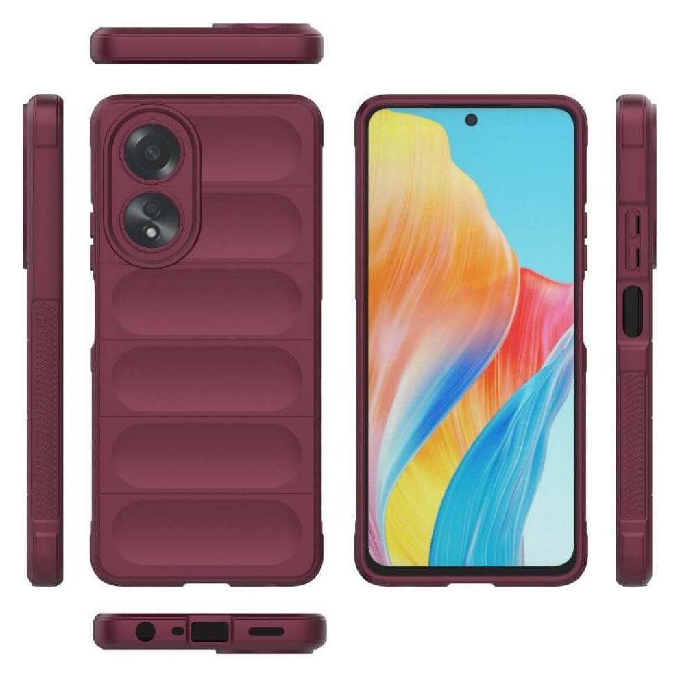 Cover-Discount OPPO A58 4G - Rugged Protective Cover weinrot (Oppo A58 4G) (660161206C)