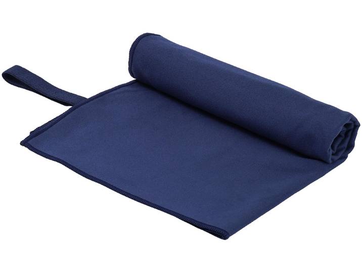 Handtücher OTTO HOME Leoa, diverse Größen, Sporthandtuch, Reisehandtuch, Strandtuch , marine, B:30cm L:50cm, Microfaser, Obermaterial: 88% Polyester, 12% Polyamid, Handtücher, Handtücher, sehr leicht, kompakt, schnelltrocknend, Mikrofaser mit Kontrastnaht