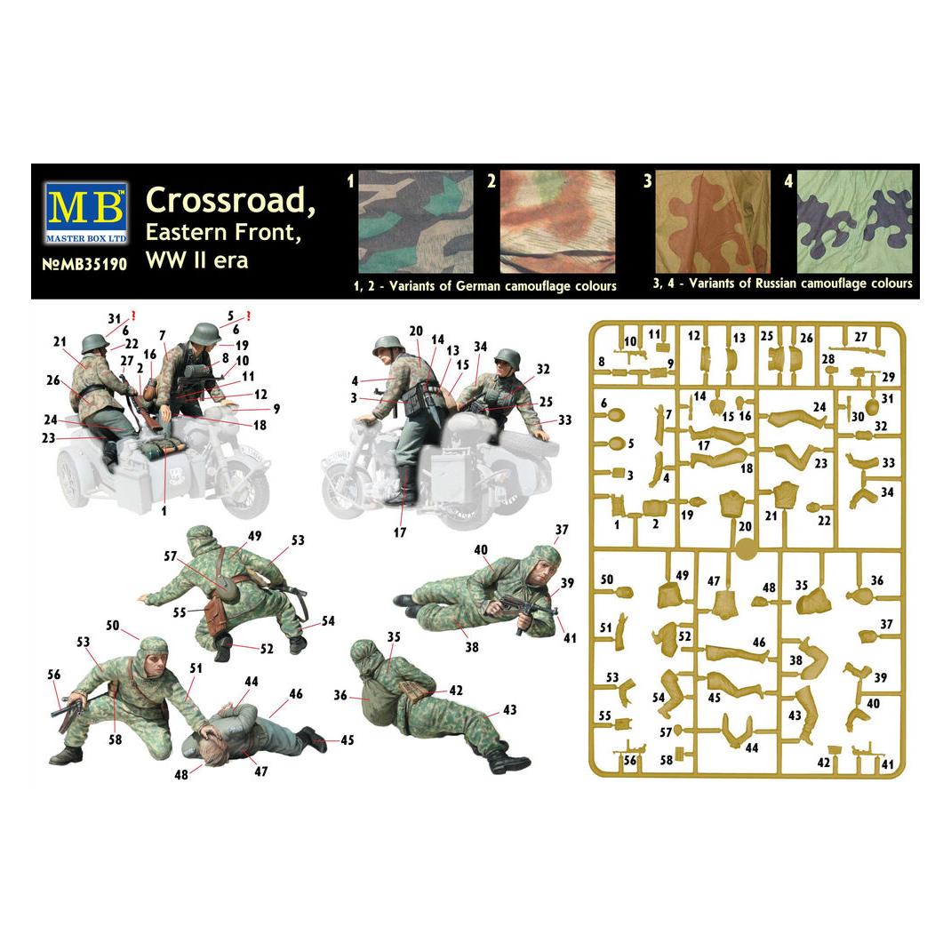 Master Box Crossroad,Eastern Front, WWII era (MB35190)