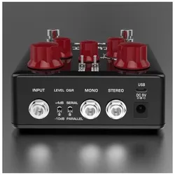 NUX Effektgerät NDR-5 Atlantic Delay und Reverb-Pedal (Reverb (Hall)), Effektgerät, Schwarz