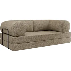 3-SITZER SOFA ORSETTO - Taupe Stukture
