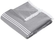 Port Authority BP91 Beach Throw in Sterling Gray/White size OSFA   Cotton