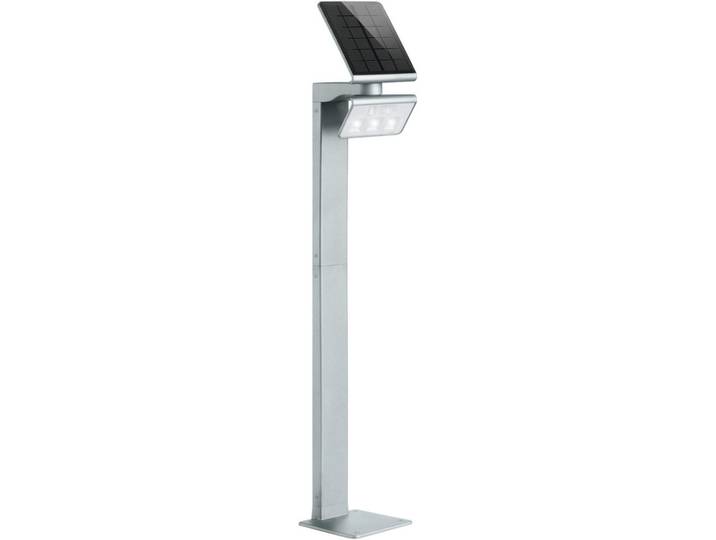 Steinel Solarleuchte, Silberfarben, Kunststoff, 19.4x117.8x18.8 cm, Bewegungsmelder, Dämmerungssensor, aufladbar über Usb, Lampen & Leuchten, Außenbeleuchtung, Solarleuchten