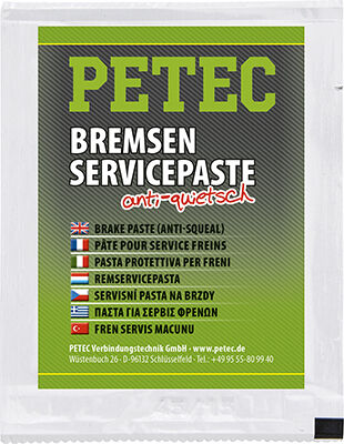 Petec Fett Bremsenservicepaste (5 G) 94405 0.005kg