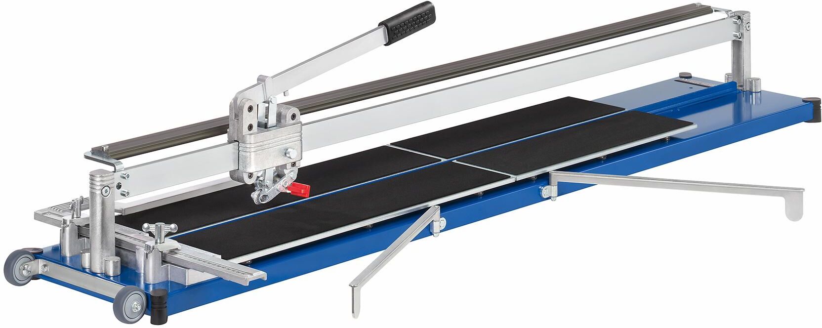 Kaufmann Fliesenschneidmaschine TOPLINE STANDARD (ROBUST) 1.250 mm, mit Doppelführung und Seitenauflageverbreiterung