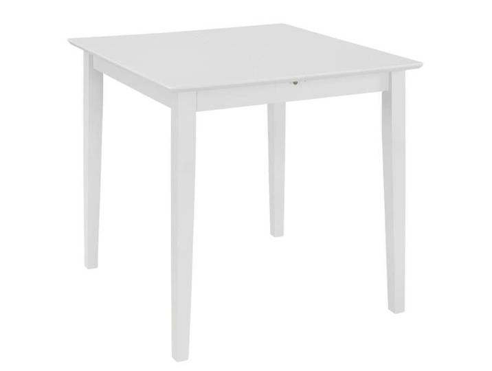 16090& Grande Table - Table à manger - Table de Repas - extensible Blanc (80-120)x80x74 cm MDF