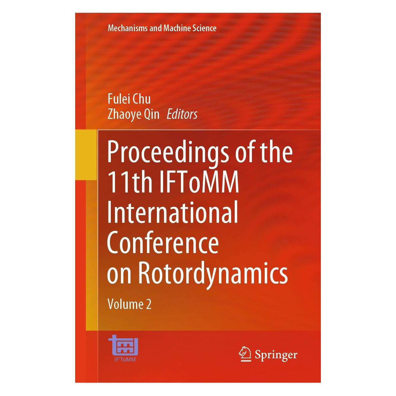 Springer Proceedings of the 11th IFToMM International Conference on Rotordynamics (Englisch, Hardcover, Fulei Chu, Zhaoye Qin) (9783031404580)