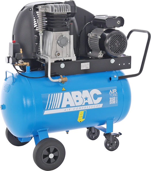 ABAC A39B 90 CM3 - Compressore aria elettrico monofase a cinghia - Motore 3 HP - 90 lt