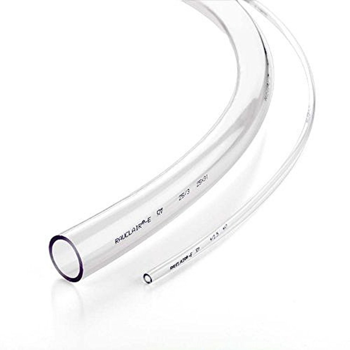 LTPRTZ Voedselveilige PVC-slang voor water en lucht, transparant, Binnendiameter: 4 mm, Buitendiameter: 6 mm