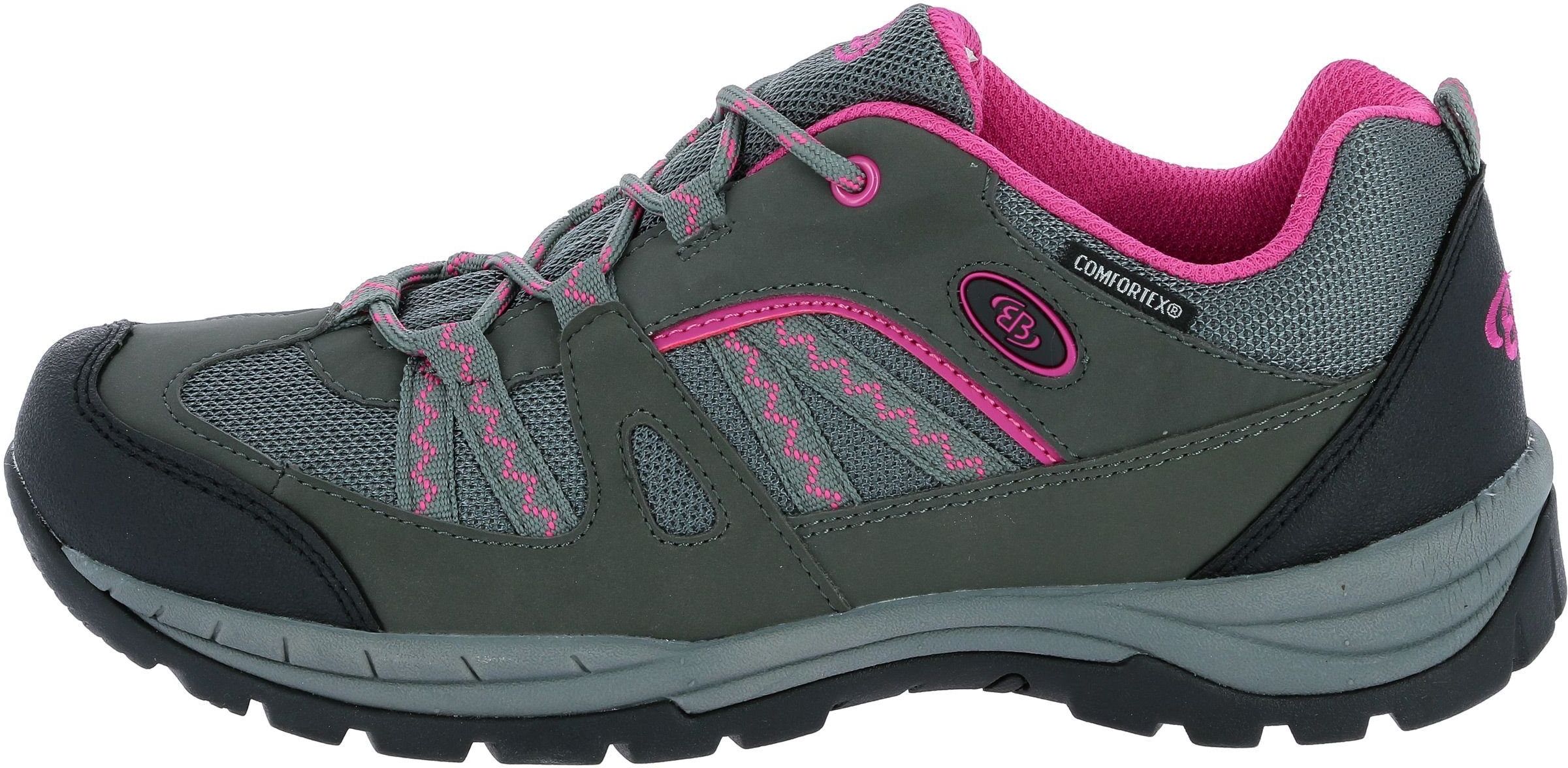 Outdoorschuh BRÜTTING "Outdoorschuh Fresno", Damen, Gr. 37, Textil, grau, Synthetik, Schuhe Outdoorschuh grau 37, Textil