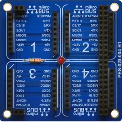 Sollae Systems PES-020-004 - mikroBUS Click Expansion Board, Entwicklungsboard + Kit