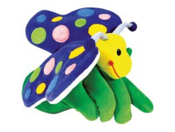 Handpuppe Schmetterling