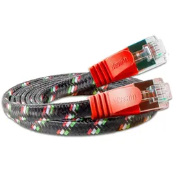 4x Wirewin Slim Toughkabel (STP, CAT6, 0.25 m), Netzwerkkabel