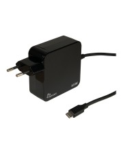 Inter-Tech Argus PD-2065 USB Typ-C PD Ladegerät 65W Typ C PD-Charging können mit 5/9/12/15/20V max. geladen werden Kabellänge 1.8m Abmessungen: 106 x 70 x 35 mm (88882222)